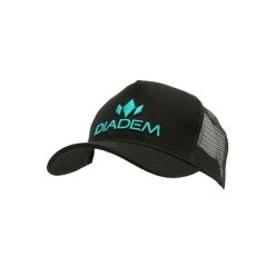 Czapka tenisowa Diadem Snapback Trucker czarna. Czarne czapki z daszkiem DIADEM, bez wzorów. Za 90.00 zł.