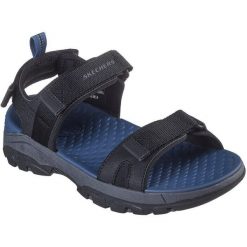 Sandały Skechers Tresmen - Ryer, Mężczyźni. Czarne sandały Skechers, z gumy, bez zapięcia. Za 377.00 zł.