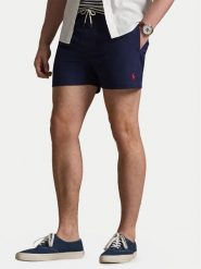 Polo Ralph Lauren Szorty kąpielowe 710B16721004 Granatowy Slim Fit. Niebieskie kąpielówki Polo Ralph Lauren, m, bez wzorów, z syntetyku. Za 399.99 zł.