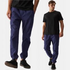 SPODNIE MĘSKIE 4F CASUAL JOGGERY 3XL TTROM0944. Joggery i bojówki 4F, l, bez wzorów, casualowe. Za 159.99 zł.