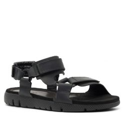 Sandały Lasocki. Czarne sandały Lasocki, bez zapięcia. Za 179.99 zł.
