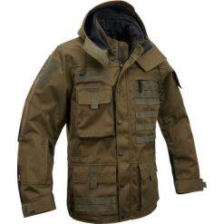 Kurtka Taktyczna męska Brandit Performance Olive. Zielone kurtki Brandit, m, bez wzorów, bez kaptura. Za 557.95 zł.
