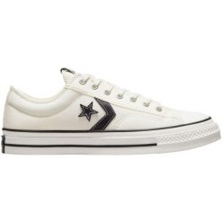 Sneakers Converse Star Player 76. Białe buty sportowe casual Converse, bez wzorów, z bawełny, bez zapięcia. Za 490.00 zł.