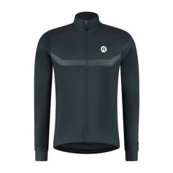 Koszulka rowerowa męska Rogelli MONO z długim rękawem. Niebieskie bluzy Rogelli, na jesień, m, bez wzorów, bez kaptura. Za 338.00 zł.
