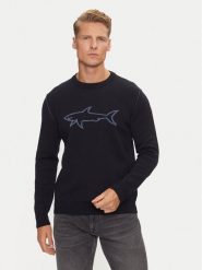 Paul&Shark Sweter 14311028 Niebieski Regular Fit. Niebieskie swetry rozpinane PAUL&SHARK, m, bez wzorów, z wełny, bez kołnierzyka, bez ramiączek. Za 1,549.00 zł.
