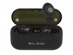 SŁUCHAWKI EARBUDS BTE200 BLACK. Czarne słuchawki bezprzewodowe Blow. Za 49.99 zł.