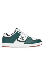 DC Sneakersy DC SHOES CURE DC01681111 Biały. Białe buty sportowe casual DC, bez wzorów, ze skóry, bez zapięcia. Za 239.99 zł.
