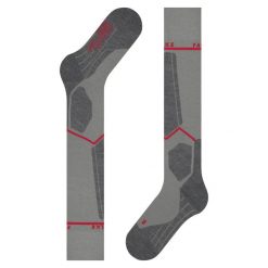 Skarpety kompresyjne Falke SK4 Advanced. Szare skarpety Falke, bez wzorów, z elastanu. Za 269.00 zł.
