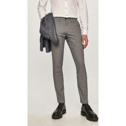 Baldessarini - Spodnie. Niebieskie eleganckie spodnie Baldessarini, bez wzorów, z materiału. W wyprzedaży za 359.90 zł.