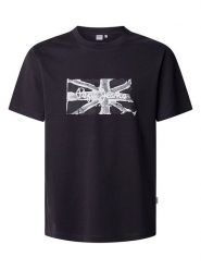 Pepe Jeans Koszulka "Flag" w kolorze czarnym rozmiar: S. Czarne bezrękawniki Pepe Jeans, s, bez wzorów, z bawełny, bez kołnierzyka, bez ramiączek. Za 90.95 zł.