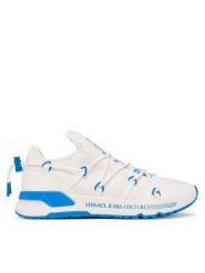 Versace Jeans Couture Sneakersy 80YA3SA6 Biały. Białe buty sportowe casual Versace Jeans Couture, bez wzorów, z jeansu, bez zapięcia. Za 769.99 zł.