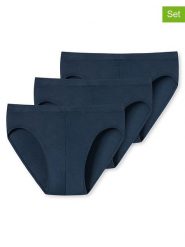 UNCOVER BY SCHIESSER Slipy (3 pary) w kolorze granatowym rozmiar: S. Niebieskie slipki UNCOVER BY SCHIESSER, s, bez wzorów. Za 52.55 zł.