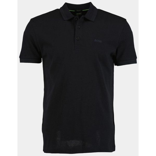 Polo BOSS Paddy BLU (50469055-411). Niebieskie koszulki polo HUGO BOSS, m, bez wzorów, bez kołnierzyka, bez ramiączek. Za 309.00 zł.