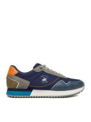 Beverly Hills Polo Club Sneakersy EO-GUIDIO-01 Granatowy. Niebieskie buty sportowe casual Beverly Hills Polo Club, bez wzorów, z materiału, bez zapięcia. Za 299.99 zł.