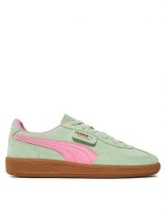 Puma Sneakersy Palermo 396463 02 Zielony. Zielone buty sportowe casual Puma, bez wzorów, ze skóry, bez zapięcia. Za 269.99 zł.