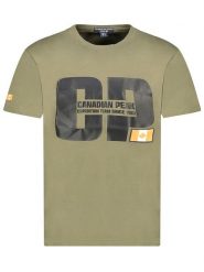 Canadian Peak Koszulka "Janquaneak" w kolorze khaki rozmiar: XXL. Brązowe bezrękawniki Canadian Peak, xxl, bez wzorów, z bawełny, bez kołnierzyka, bez ramiączek. Za 60.99 zł.