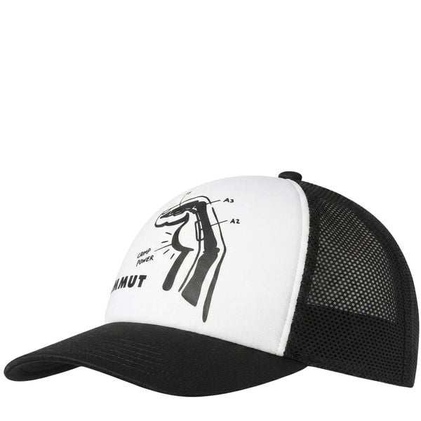 Czapka Mammut Crag Cap Crimp Power Dorośli. Białe czapki z daszkiem Mammut, bez wzorów, z materiału. Za 217.99 zł.