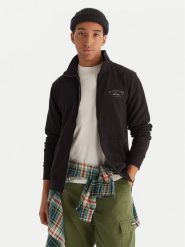 Quiksilver Bluza Zip Fleece EQYFT05134 Czarny Regular Fit. Czarne bluzy Quiksilver, l, bez wzorów, z syntetyku, bez kaptura. Za 249.99 zł.