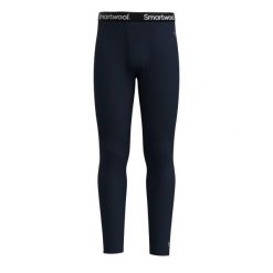 Legginsy termiczne klasyczne z wełny merynosów Smartwool. Niebieskie bielizna termoaktywna Smartwool, m, bez wzorów, z materiału, bez ramiączek, trekkingowe. Za 326.44 zł.