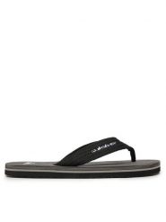 Quiksilver Japonki 877075A Czarny. Czarne japonki Quiksilver, bez wzorów, z materiału. Za 99.99 zł.