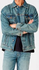 WRANGLER ANTI FIT JACKET MĘSKA KURTKA JEANSOWA GRASS ROOTS W459Y131C 112146060. Kurtki Wrangler, m, bez wzorów, z jeansu, bez kaptura. Za 289.99 zł.