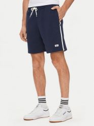 Reebok Szorty sportowe Court Sport 100075660 Granatowy Regular Fit. Niebieskie krótkie spodenki sportowe Reebok, m, bez wzorów, z syntetyku. Za 79.99 zł.
