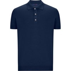 Koszulka polo w kolorze granatowym. Bezrękawniki marki RNT23. W wyprzedaży za 99.95 zł.