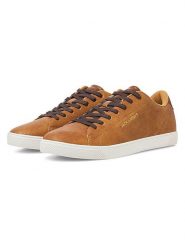 Jack & Jones Sneakersy "Bosley" w kolorze jasnobrązowym rozmiar: 44. Brązowe buty sportowe casual Jack & Jones, bez wzorów, bez zapięcia. Za 122.96 zł.