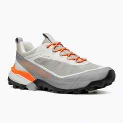 Buty trekkingowe męskie SCARPA Ribelle Cross 2. Szare buty turystyczne Scarpa, bez wzorów, z gore-texu, przed kostkę, bez zapięcia, trekkingowe, gore-tex. Za 589.99 zł.
