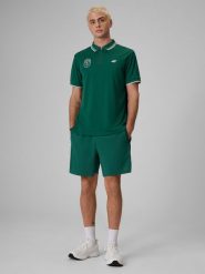 4F Spodenki tenisowe 2w1 szybkoschnące męskie - zielone XXL. Zielone krótkie spodenki sportowe 4F, m, bez wzorów. Za 149.99 zł.