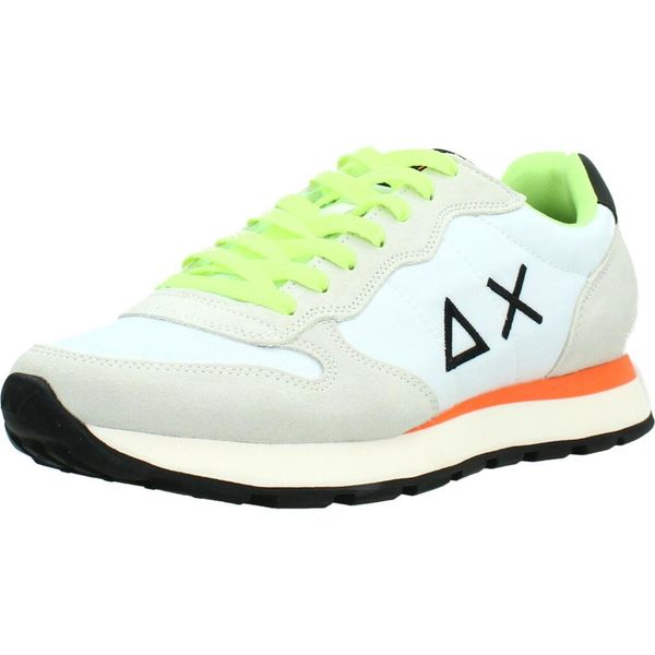 Buty SUN68 DEPORTIVA TOM FLUO Biały. Białe buty trekkingowe SUN68, bez wzorów, ze skóry, bez zapięcia, trekkingowe. Za 448.99 zł.