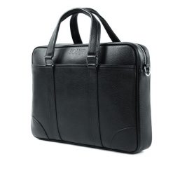 Skórzana torba męska na laptopa SL34 Maddox. Czarne torby na laptopa Solier. Za 299.00 zł.