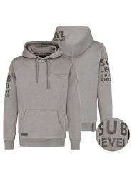 Sublevel Bluza "Tim" w kolorze szarym rozmiar: XXL. Szare bluzy Sublevel, xxl, bez wzorów, z kapturem. Za 131.74 zł.