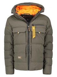 Canadian Peak Kurtka pikowana "Dosibeak" w kolorze khaki rozmiar: XL. Brązowe kurtki Canadian Peak, xl, bez wzorów, bez kaptura. Za 319.67 zł.
