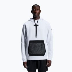 Bluza męska On Hoodie. Białe bluzy On, m, bez wzorów, bez kaptura. Za 529.99 zł.