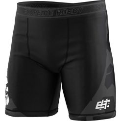 Spodenki męskie do MMA Extreme Hobby Vale Tudo BOLD BOXING. Czarne odzież kompresyjna EXTREME HOBBY, l, bez wzorów, z elastanu. Za 159.00 zł.