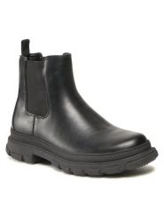 Lasocki Sztyblety 120AM1035-1 Czarny. Czarne sztyblety Lasocki, bez wzorów, ze skóry, bez obcasa, bez zapięcia. Za 119.99 zł.