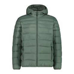 Kurtka z kapturem CMP. Zielone kurtki narciarskie i snowboardowe CMP, m, bez wzorów, z puchu, narciarskie. Za 436.80 zł.