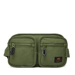 Saszetka nerka Alpha Industries. Brązowe saszetki i nerki Alpha Industries, bez wzorów. Za 109.99 zł.