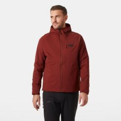 Kurtka turystyczna Helly Hansen Odin Stretch Insulat 2.0. Czerwone kurtki Helly Hansen, l, bez wzorów, bez kaptura. W wyprzedaży za 1,037.50 zł.
