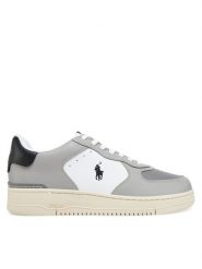 Polo Ralph Lauren Sneakersy Master CRT 809960988004 Szary. Szare buty sportowe casual Polo Ralph Lauren, bez wzorów, ze skóry, bez zapięcia. Za 539.99 zł.