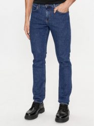Calvin Klein Jeansy K10K110708 Niebieski Slim Fit. Niebieskie jeansy CALVIN KLEIN, m. Za 279.99 zł.