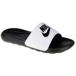 Klapki Nike Victori One Shower Slide CN9675-005 białe. Białe klapki z materiału. Za 257.74 zł.