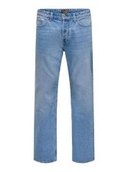 ONLY & SONS Dżinsy - Straight fit - w kolorze niebieskim rozmiar: W30/L32. Niebieskie jeansy Only & Sons, l. Za 114.95 zł.