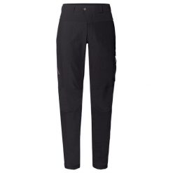Spodnie VAUDE Qimsa. Czarne spodenki rowerowe Vaude, m, bez wzorów, z elastanu, rowerowe. Za 519.70 zł.