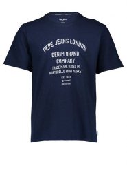 Pepe Jeans Koszulka "Curtis" w kolorze granatowym rozmiar: M. Niebieskie bezrękawniki Pepe Jeans, m, bez wzorów, z bawełny, bez kołnierzyka, bez ramiączek. Za 110.95 zł.