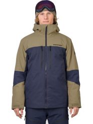 Hannah Kurtka narciarska "Niel" w kolorze granatowo-oliwkowym rozmiar: M. Brązowe kurtki narciarskie i snowboardowe Hannah, m, bez wzorów, bez kaptura. Za 717.99 zł.