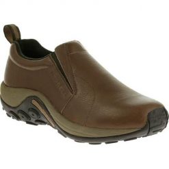Buty do chodzenia męskie Merrell Jungle Moc. Brązowe buty sportowe casual Merrell, bez wzorów, z materiału, bez zapięcia. Za 476.00 zł.