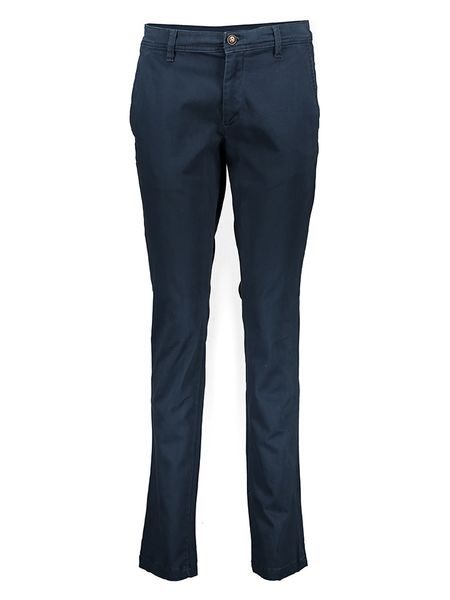 Jack & Jones Spodnie chino w kolorze granatowym rozmiar: W34/L34. Niebieskie eleganckie spodnie Jack & Jones, l. Za 132.45 zł.