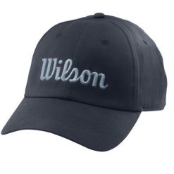 Czapka Wilson SCRIPT TWILL HAT. Niebieskie czapki zimowe Wilson, bez wzorów. Za 90.00 zł.